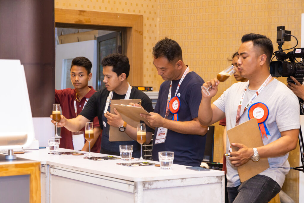 Judges at Nepal coffee summit