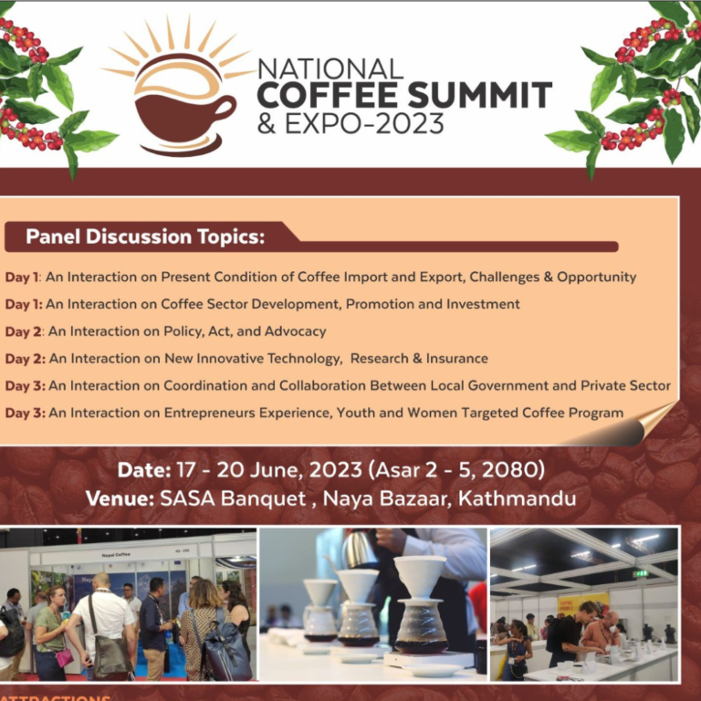 The Nepal National Coffee Summit and Expo 2023