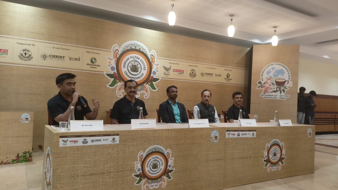 Explore India's inaugural 2023 Filter Coffee Championship – where tradition meets innovation in a historic coffee event