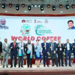 delegates at world coffee conference