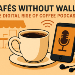 coffee podcasts, coffee storytelling, coffee culture, newsletters, digital coffee trends, podcasting in coffee, coffee community