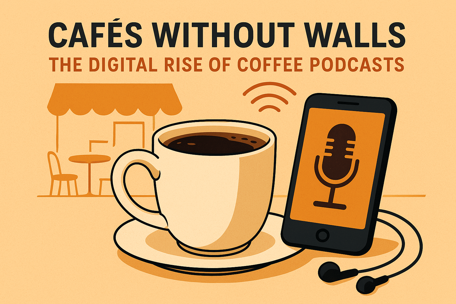 coffee podcasts, coffee storytelling, coffee culture, newsletters, digital coffee trends, podcasting in coffee, coffee community