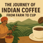 Indian coffee, coffee origins, bean to brew, coffee culture, specialty coffee, Indian coffee history, shade-grown coffee, coffee regions India