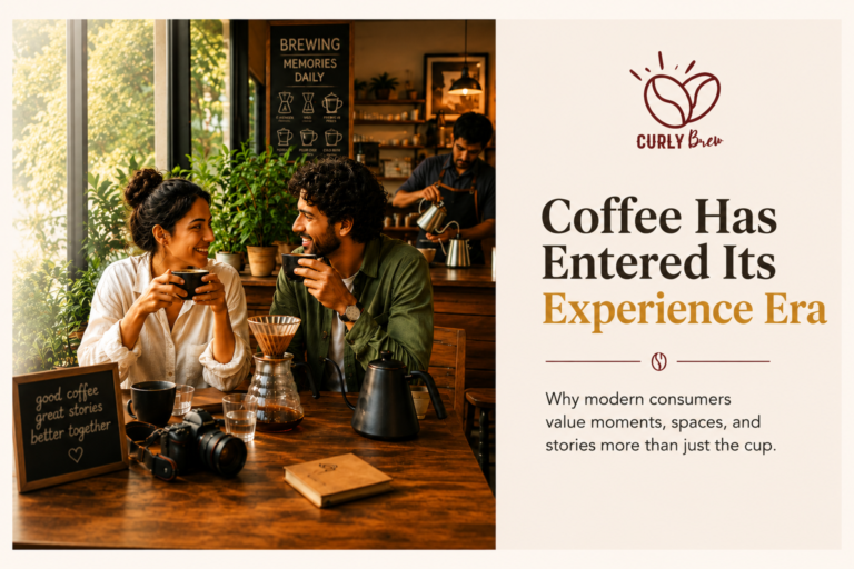 Coffee experiences over coffee products